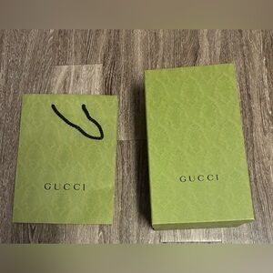 Gucci Olive Green Packaging Set